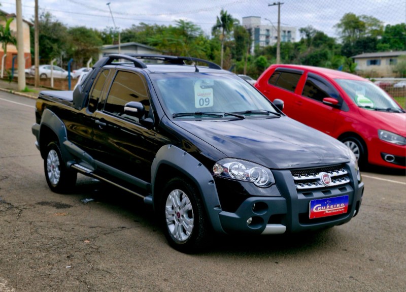FIAT STRADA ADVENTURE 1.8 2009/2009 CRUZEIRO MULTIMARCAS CRUZEIRO DO SUL / Carros no Vale