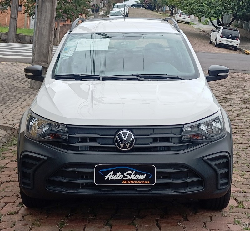 VOLKSWAGEN SAVEIRO ROBUST 1.6 TOTAL FLEX 8V CD /2025 AUTO SHOW SANTA CRUZ DO SUL / Carros no Vale