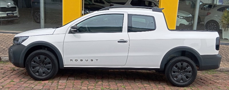 VOLKSWAGEN SAVEIRO ROBUST 1.6 TOTAL FLEX 8V CD /2025 AUTO SHOW SANTA CRUZ DO SUL / Carros no Vale