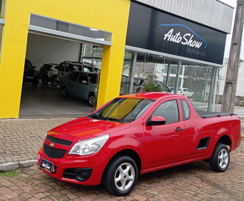 CHEVROLET MONTANA LS 1.4 ECONOFLEX 8V 2P /2015 AUTO SHOW SANTA CRUZ DO SUL / Carros no Vale