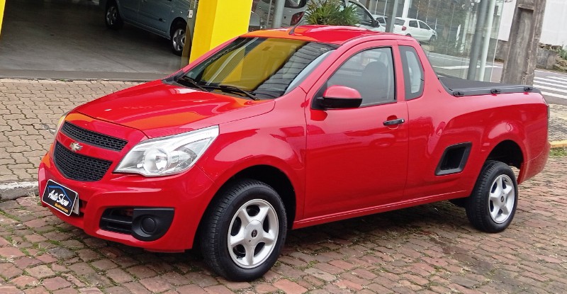 CHEVROLET MONTANA LS 1.4 ECONOFLEX 8V 2P /2015 AUTO SHOW SANTA CRUZ DO SUL / Carros no Vale