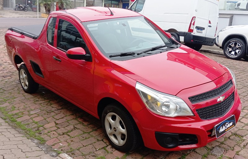 CHEVROLET MONTANA LS 1.4 ECONOFLEX 8V 2P /2015 AUTO SHOW SANTA CRUZ DO SUL / Carros no Vale