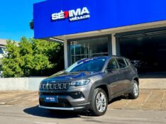JEEP COMPASS 1.3 T270 TURBO FLEX LONGITUDE AT6 2021/2022 SÉTIMA VEÍCULOS GUAPORÉ / Carros no Vale