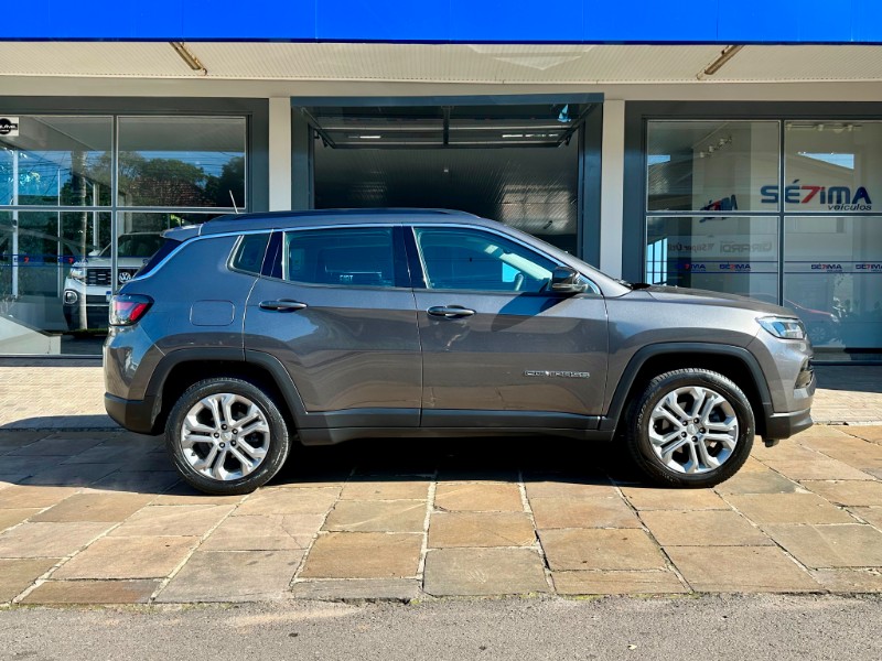 JEEP COMPASS 1.3 T270 TURBO FLEX LONGITUDE AT6 2021/2022 SÉTIMA VEÍCULOS GUAPORÉ / Carros no Vale JEEP COMPASS 1.3 T270 TURBO FLEX LONGITUDE AT6 2021/2022 SÉTIMA VEÍCULOS GUAPORÉ / Carros no Vale
