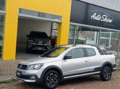 VOLKSWAGEN SAVEIRO 1.6 CROSS CD 16V FLEX 2P MANUAL /2023 AUTO SHOW SANTA CRUZ DO SUL / Carros no Vale