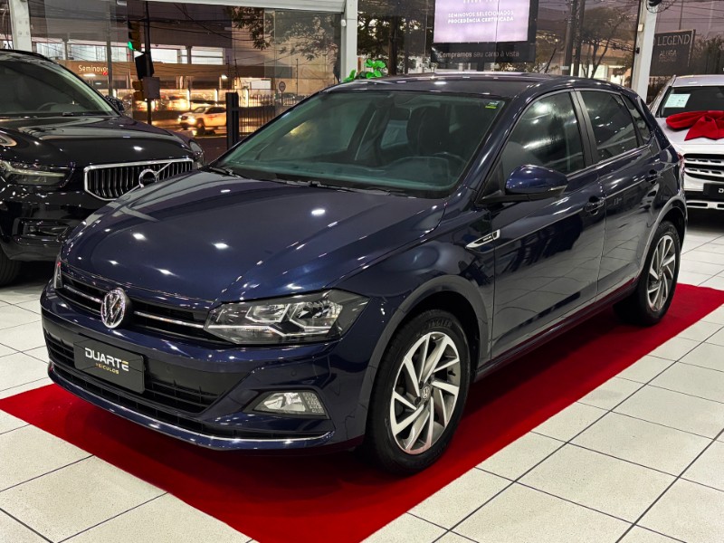 VOLKSWAGEN POLO 1.0200 TSI HIGHLINE AUTOMÁTICO 2018/2019 DUARTE VEÍCULOS PORTO ALEGRE / Carros no Vale