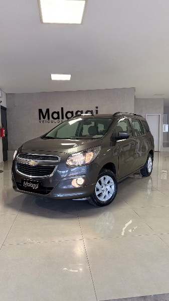 CHEVROLET SPIN LTZ 1.8 7 LUGARES 2014/2015 MALAGGI VEÍCULOS ENCANTADO / Carros no Vale