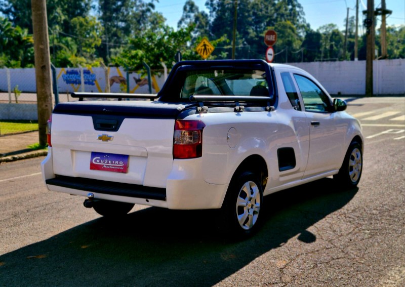 CHEVROLET MONTANA LS 1.4 ECONOFLEX 8V 2P 2017/2017 CRUZEIRO MULTIMARCAS CRUZEIRO DO SUL / Carros no Vale
