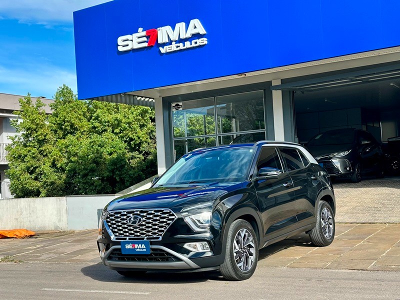 HYUNDAI CRETA PLATINUM 1.0 TB 2022/2023 SÉTIMA VEÍCULOS GUAPORÉ / Carros no Vale
