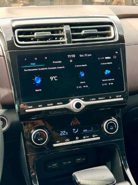 HYUNDAI CRETA PLATINUM 1.0 TB 2022/2023 SÉTIMA VEÍCULOS GUAPORÉ / Carros no Vale