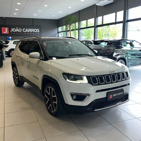 JEEP COMPASS 2.0 16V LIMITED 2020/2020 JOÃO CARROS MULTIMARCAS GUAPORÉ / Carros no Vale