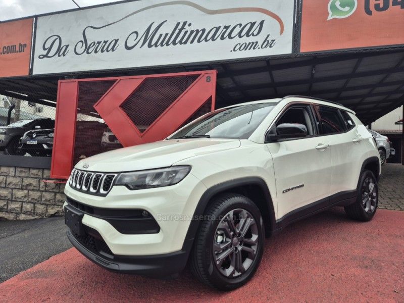 JEEP COMPASS 1.3 SPORT T270 16V TURBO 2026/2026 HUBNER MULTIMARCAS FARROUPILHA / Carros no Vale