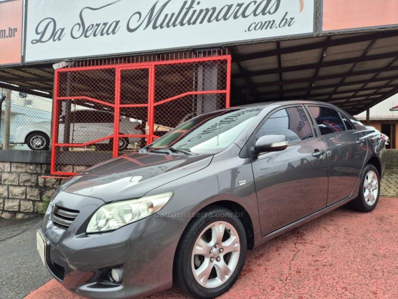 TOYOTA COROLLA 1.8 XEI 16V 2009/2009 HUBNER MULTIMARCAS FARROUPILHA / Carros no Vale