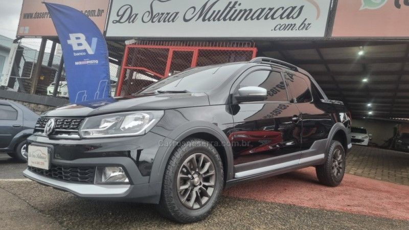 VOLKSWAGEN SAVEIRO 1.6 CROSS CD 16V 2016/2017 HUBNER MULTIMARCAS FARROUPILHA / Carros no Vale VOLKSWAGEN SAVEIRO 1.6 CROSS CD 16V 2016/2017 HUBNER MULTIMARCAS FARROUPILHA / Carros no Vale