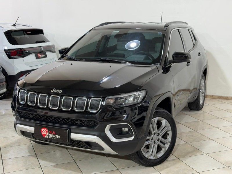 JEEP COMPASS 2.0 16V LONGITUDE 4X4 2021/2022 SUL SERRA MOTORS CAXIAS DO SUL / Carros no Vale JEEP COMPASS 2.0 16V LONGITUDE 4X4 2021/2022 SUL SERRA MOTORS CAXIAS DO SUL / Carros no Vale
