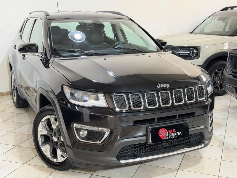 JEEP COMPASS 2.0 16V LIMITED 2016/2017 SUL SERRA MOTORS CAXIAS DO SUL / Carros no Vale JEEP COMPASS 2.0 16V LIMITED 2016/2017 SUL SERRA MOTORS CAXIAS DO SUL / Carros no Vale