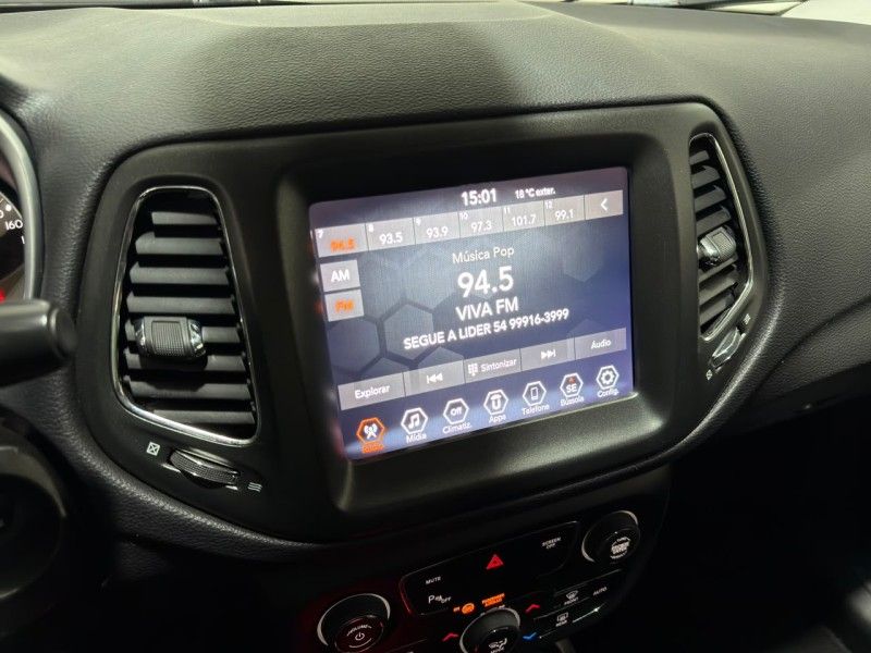 JEEP COMPASS 2.0 16V LONGITUDE 2018/2019 SUL SERRA MOTORS CAXIAS DO SUL / Carros no Vale JEEP COMPASS 2.0 16V LONGITUDE 2018/2019 SUL SERRA MOTORS CAXIAS DO SUL / Carros no Vale