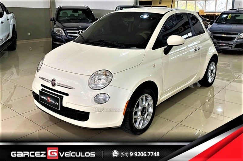 FIAT 500 1.4 CULT 8V AUTOMATIZADO 2013/2014 GARCEZ VEÍCULOS BENTO GONÇALVES / Carros no Vale FIAT 500 1.4 CULT 8V AUTOMATIZADO 2013/2014 GARCEZ VEÍCULOS BENTO GONÇALVES / Carros no Vale