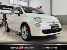 FIAT 500 1.4 CULT 8V AUTOMATIZADO 2013/2014 GARCEZ VEÍCULOS BENTO GONÇALVES / Carros no Vale