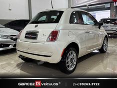 FIAT 500 1.4 CULT 8V AUTOMATIZADO 2013/2014 GARCEZ VEÍCULOS BENTO GONÇALVES / Carros no Vale