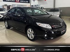 TOYOTA COROLLA 1.8 XEI 16V 2009/2009 GARCEZ VEÍCULOS BENTO GONÇALVES / Carros no Vale