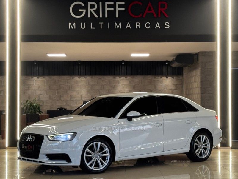 AUDI A3 1.4 TFSI SEDAN ATTRACTION 16V TIPTRONIC 2014/2015 GRIFFCAR MULTIMARCAS DOIS IRMÃOS / Carros no Vale AUDI A3 1.4 TFSI SEDAN ATTRACTION 16V TIPTRONIC 2014/2015 GRIFFCAR MULTIMARCAS DOIS IRMÃOS / Carros no Vale