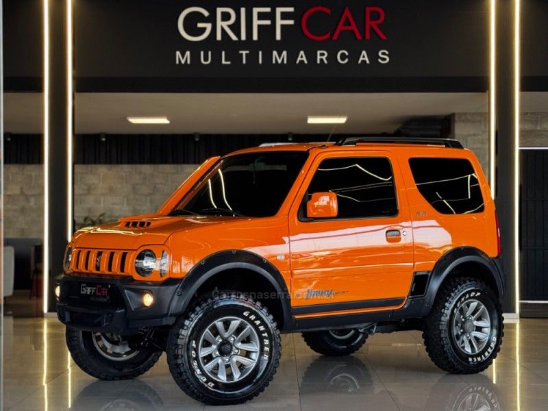 SUZUKI JIMNY 1.3 4SPORT 4X4 16V 2018/2019 GRIFFCAR MULTIMARCAS DOIS IRMÃOS / Carros no Vale SUZUKI JIMNY 1.3 4SPORT 4X4 16V 2018/2019 GRIFFCAR MULTIMARCAS DOIS IRMÃOS / Carros no Vale