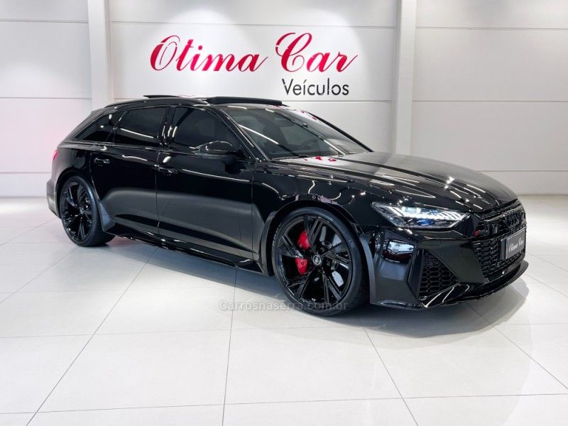 AUDI RS6 4.0 TFSI AVANT QUATTRO 2024/2024 ÓTIMA CAR FLORES DA CUNHA / Carros no Vale