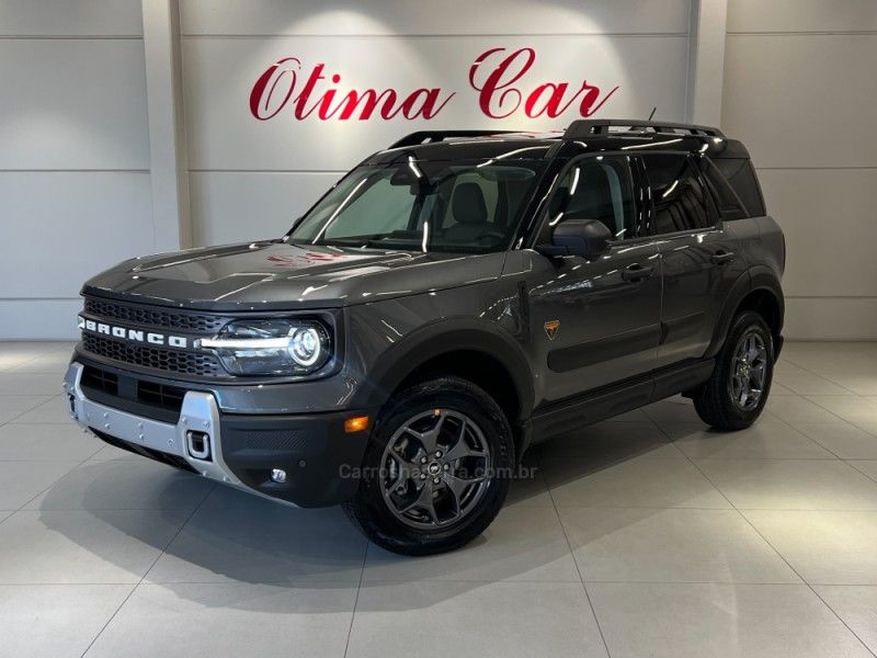 FORD BRONCO 2.0 SPORT BADLANDS 16V 2026/2026 ÓTIMA CAR FLORES DA CUNHA / Carros no Vale
