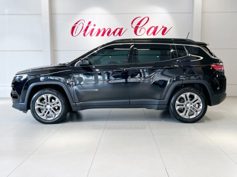 JEEP COMPASS 1.3 LONGITUDE T270 16V TURBO 4X2 2022/2023 ÓTIMA CAR FLORES DA CUNHA / Carros no Vale JEEP COMPASS 1.3 LONGITUDE T270 16V TURBO 4X2 2022/2023 ÓTIMA CAR FLORES DA CUNHA / Carros no Vale