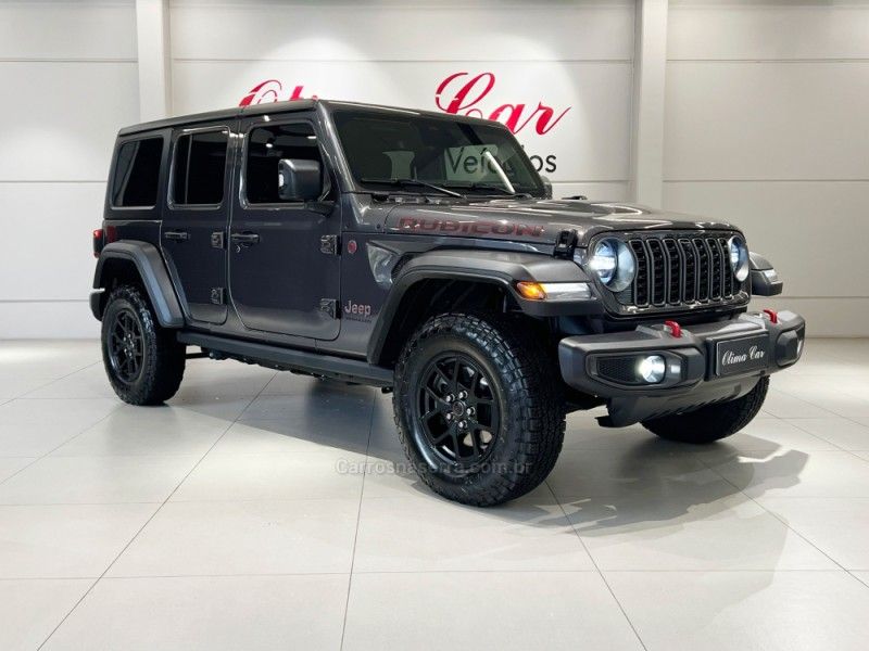 JEEP WRANGLER 2.0 RUBICON 4X4 AT8 16V 2025/2025 ÓTIMA CAR FLORES DA CUNHA / Carros no Vale