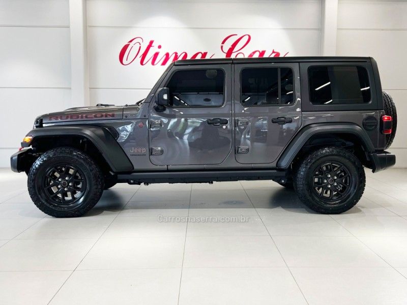 JEEP WRANGLER 2.0 RUBICON 4X4 AT8 16V 2025/2025 ÓTIMA CAR FLORES DA CUNHA / Carros no Vale