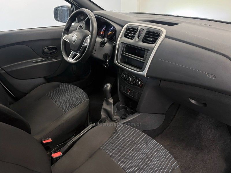 RENAULT SANDERO 1.0 LIFE 12V 2020/2021 ÓTIMA CAR FLORES DA CUNHA / Carros no Vale