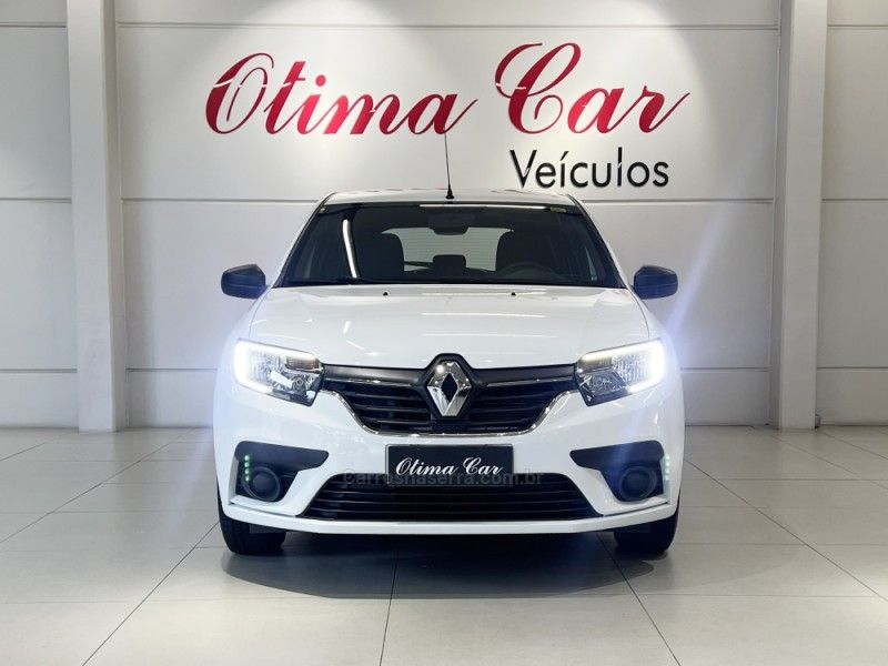 RENAULT SANDERO 1.0 LIFE 12V 2020/2021 ÓTIMA CAR FLORES DA CUNHA / Carros no Vale