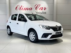 RENAULT SANDERO 1.0 LIFE 12V 2020/2021 ÓTIMA CAR FLORES DA CUNHA / Carros no Vale