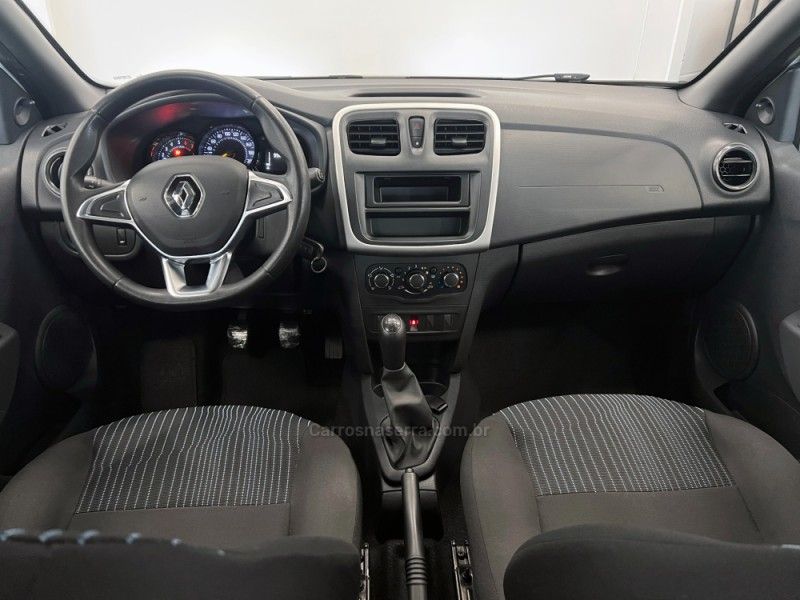 RENAULT SANDERO 1.0 LIFE 12V 2020/2021 ÓTIMA CAR FLORES DA CUNHA / Carros no Vale