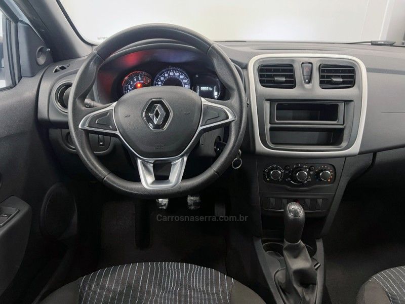RENAULT SANDERO 1.0 LIFE 12V 2020/2021 ÓTIMA CAR FLORES DA CUNHA / Carros no Vale