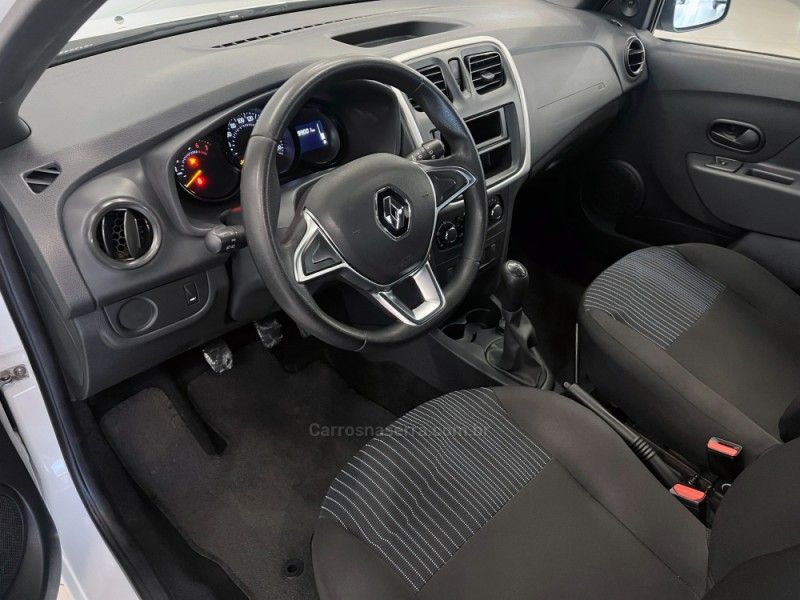 RENAULT SANDERO 1.0 LIFE 12V 2020/2021 ÓTIMA CAR FLORES DA CUNHA / Carros no Vale