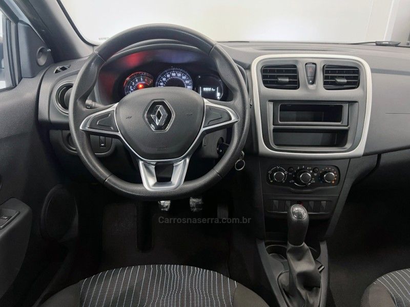 RENAULT SANDERO 1.0 LIFE 12V 2020/2021 ÓTIMA CAR FLORES DA CUNHA / Carros no Vale