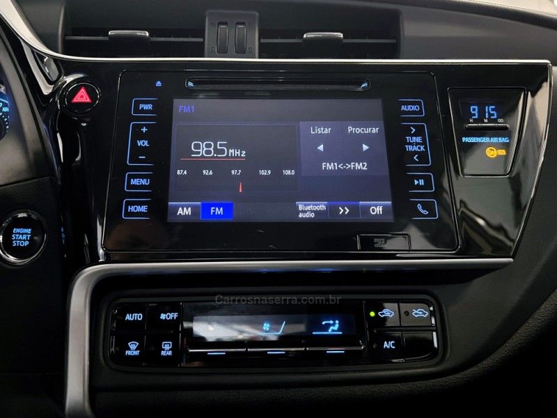 TOYOTA COROLLA 2.0 XEI 16V 2018/2019 ÓTIMA CAR FLORES DA CUNHA / Carros no Vale
