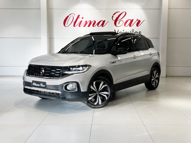 VOLKSWAGEN T-CROSS 1.4 HIGHLINE TSI 16V 2023/2023 ÓTIMA CAR FLORES DA CUNHA / Carros no Vale VOLKSWAGEN T-CROSS 1.4 HIGHLINE TSI 16V 2023/2023 ÓTIMA CAR FLORES DA CUNHA / Carros no Vale