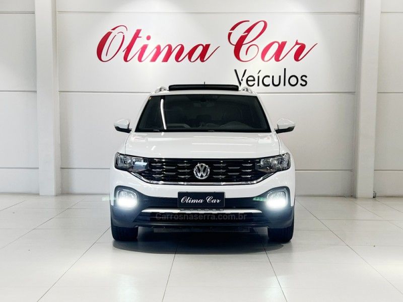VOLKSWAGEN T-CROSS 1.4 HIGHLINE TSI 16V 2019/2020 ÓTIMA CAR FLORES DA CUNHA / Carros no Vale