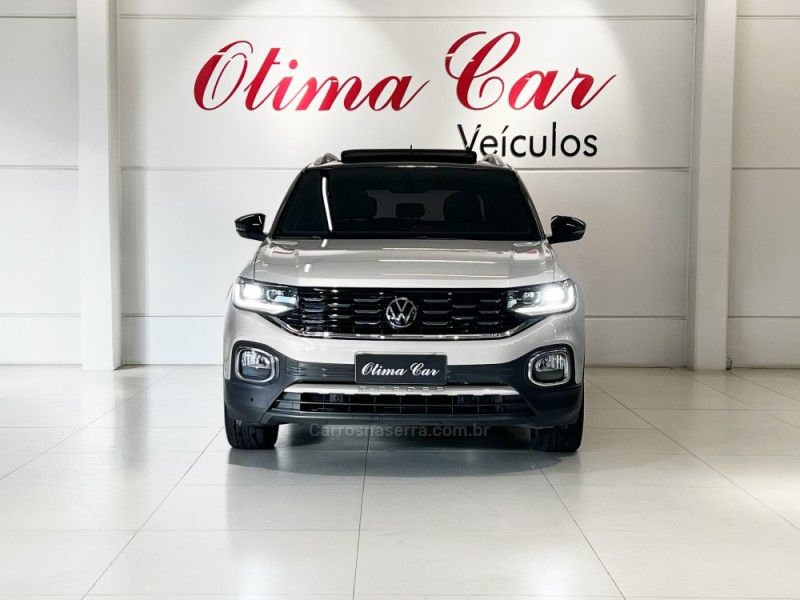VOLKSWAGEN T-CROSS 1.4 HIGHLINE TSI 16V 2023/2023 ÓTIMA CAR FLORES DA CUNHA / Carros no Vale VOLKSWAGEN T-CROSS 1.4 HIGHLINE TSI 16V 2023/2023 ÓTIMA CAR FLORES DA CUNHA / Carros no Vale