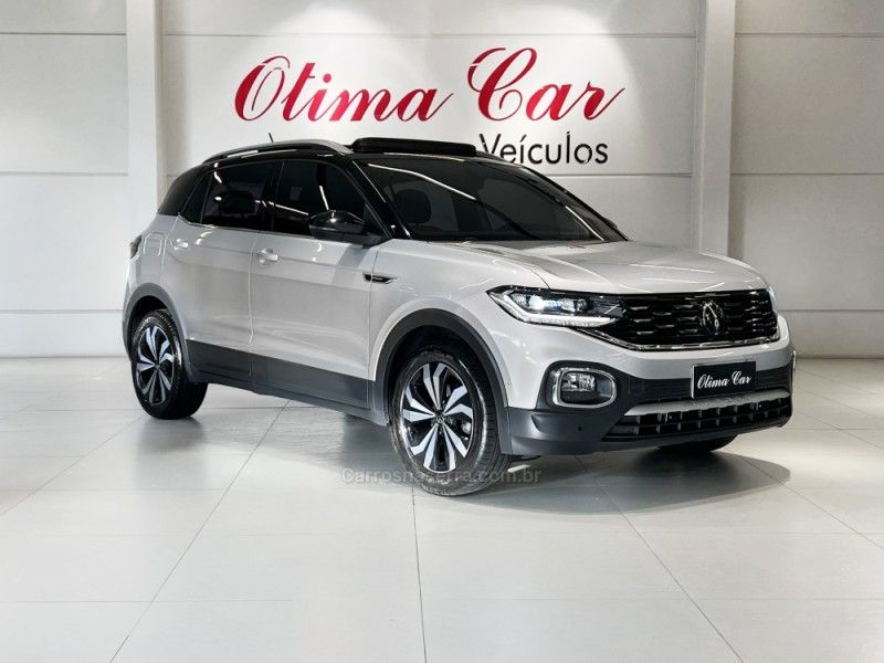 VOLKSWAGEN T-CROSS 1.4 HIGHLINE TSI 16V 2023/2023 ÓTIMA CAR FLORES DA CUNHA / Carros no Vale VOLKSWAGEN T-CROSS 1.4 HIGHLINE TSI 16V 2023/2023 ÓTIMA CAR FLORES DA CUNHA / Carros no Vale
