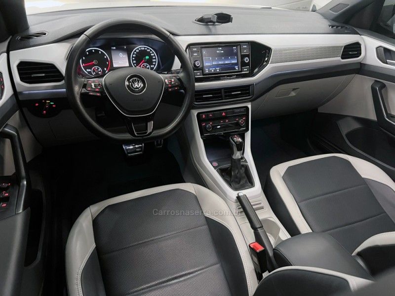 VOLKSWAGEN T-CROSS 1.4 HIGHLINE TSI 16V 2019/2020 ÓTIMA CAR FLORES DA CUNHA / Carros no Vale