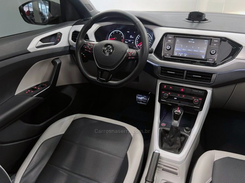 VOLKSWAGEN T-CROSS 1.4 HIGHLINE TSI 16V 2019/2020 ÓTIMA CAR FLORES DA CUNHA / Carros no Vale