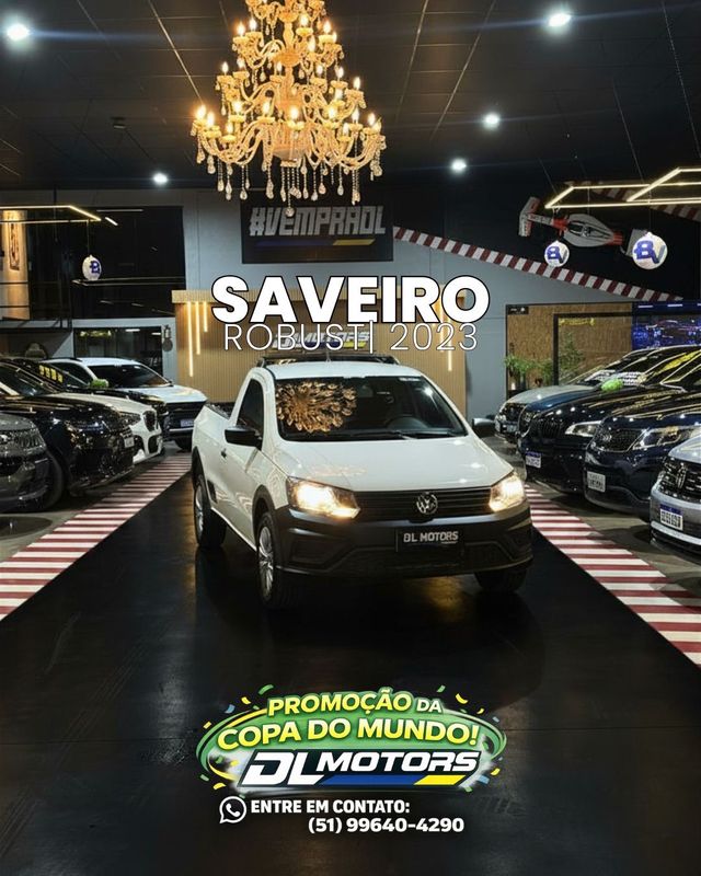 Volkswagen Saveiro Cs Rb Mpi 2022/2023 DL MOTORS LAJEADO / Carros no Vale
