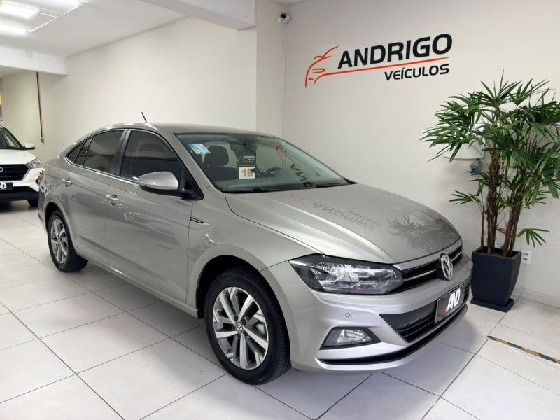VOLKSWAGEN VIRTUS 1.0 200 TSI COMFORTLINE 2018/2019 ANDRIGO VEÍCULOS CAXIAS DO SUL / Carros no Vale