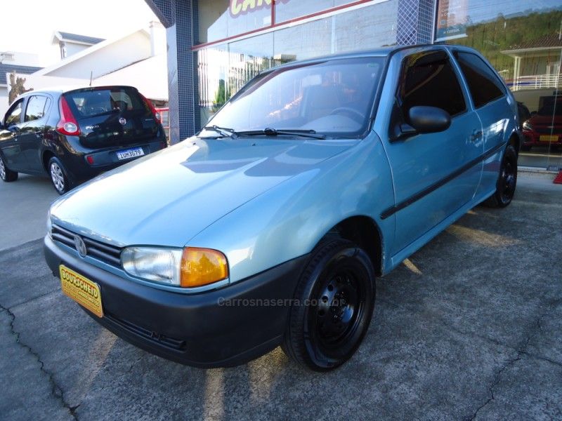 VOLKSWAGEN GOL 1.0 MI 8V 1999/1999 BOURSCHEID CARROS E MOTOS SANTA CLARA DO SUL / Carros no Vale