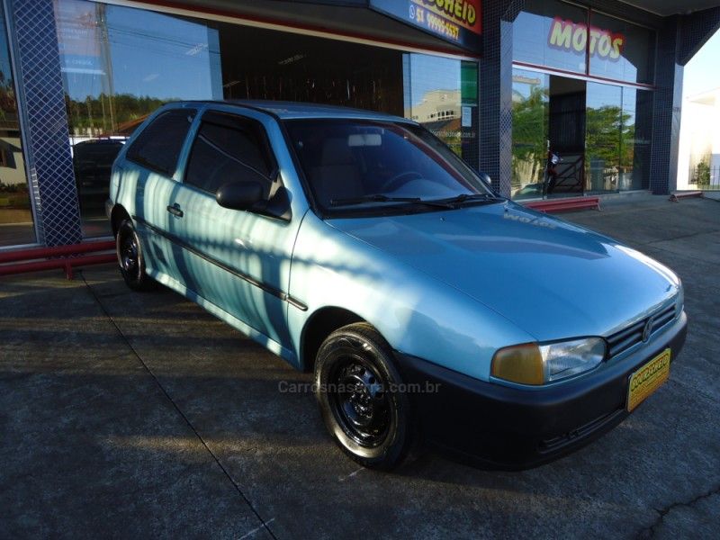 VOLKSWAGEN GOL 1.0 MI 8V 1999/1999 BOURSCHEID CARROS E MOTOS SANTA CLARA DO SUL / Carros no Vale